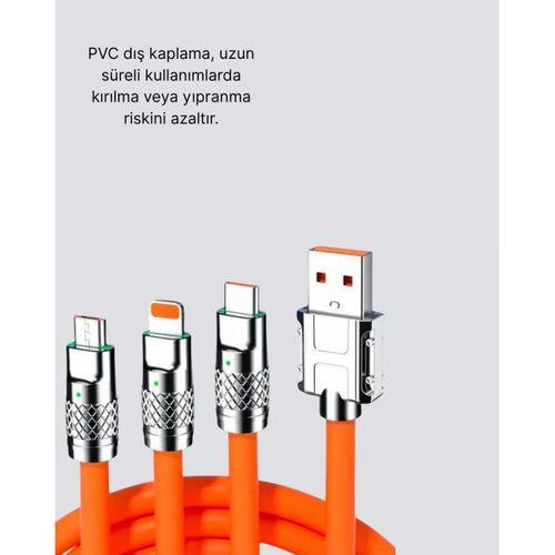 Dayanıklı Hızlı Şarj Kablosu – Esnek, Kırılmaz Ve Yüksek Hızlı Veri Aktarım Destekli