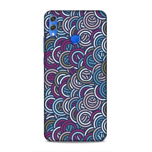Huawei Honor 8x Uyumlu Kılıf Utopia (29) Arka Koruma Kılıfı Kirli Beyaz