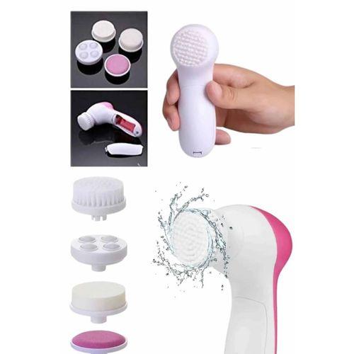 5 Başlıklı Cilt Temizleme Cihazı Ultra Kaliteli Yumuşak Kırşıklık Karşıtı