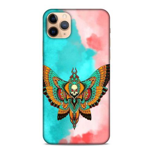 Lopard Apple Iphone 11 Pro Uyumlu Kılıf Tattoo's (21) Koruyucu Kapak İskelet Kelebek