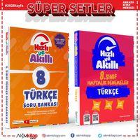 Tammat 8.Sınıf Türkçe Hızlı ve Akıllı Soru Bankası ve Haftalık Deneme Seti 2 Kitap