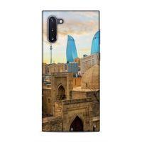 Samsung Galaxy Note 10 Uyumlu Kılıf Azarbaijan (11) Tam Koruma Ateş Kuleleri