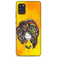Lopard Samsung Galaxy A31 Uyumlu Kılıf Sürreal Yüzler ♀ (34) Slim Armor Kılıf Desenli