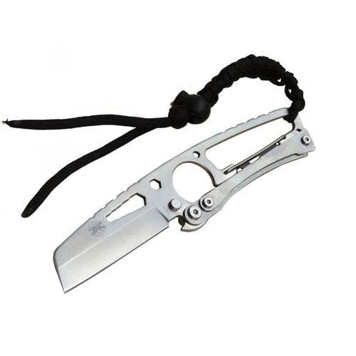 Gear Hit Cutter Tx01 Outdoor Kamp Bıçağı Metal 19 Cm - İpli Sap, Kılıflı