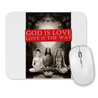 Deus E Amor Mouse Pad