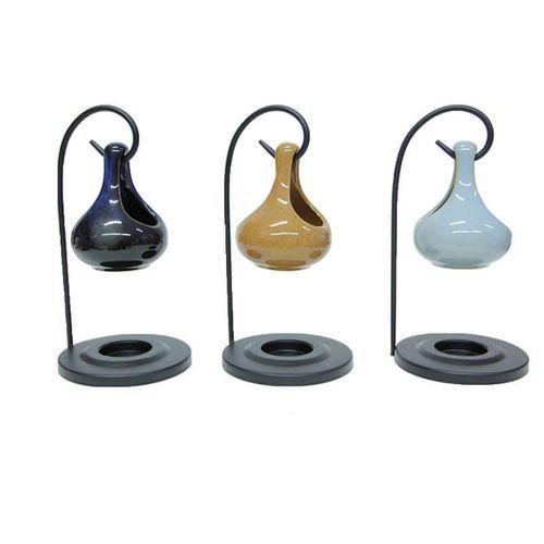 Buhurdanlık Seramik Standlı Su Damlası Parlak