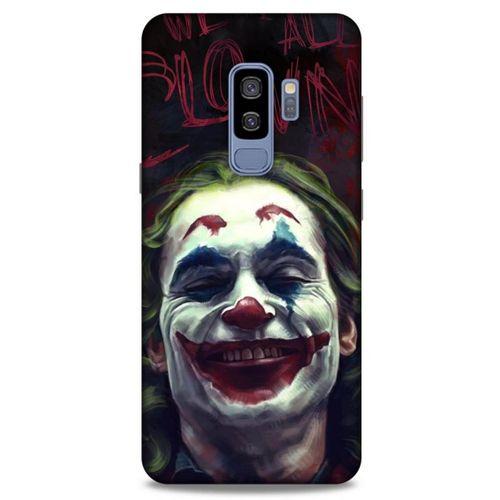 Samsung Galaxy S9 Plus Uyumlu Kılıf Joker (16) Kalın Kılıf Siyah Kırmızı