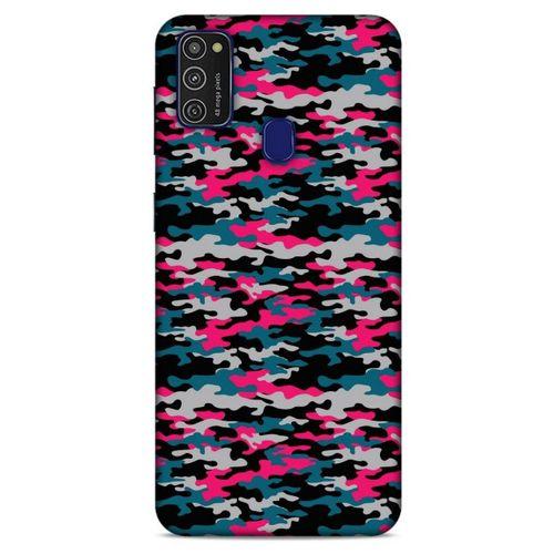 Kamuflaj 16 Samsung Galaxy M21 Kılıf Silikon Kapak