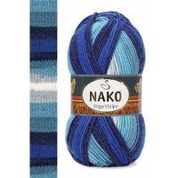 1 Adet Vega Stripe Premium Akrilik El Örgü İpi Yünü No: 82423