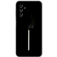 Samsung Galaxy M23 Kılıf Baskılı Kapak - Sönmüş Kibrit +Tam Ekran Koruyucu