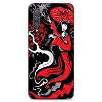 Lopard Xiaomi Mi 9 Uyumlu Kılıf Soyut Sanat (11) Baskılı Tam Koruma
