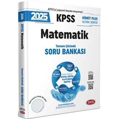 2025 KPSS Matematik Hibrit Plus Ultra Serisi Karekod Çözümlü Soru Bankası Data Yayınları