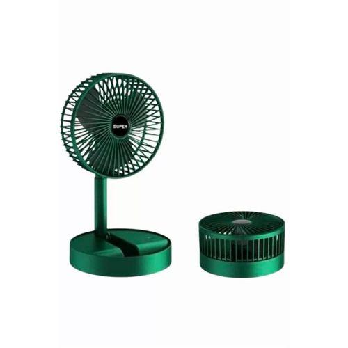 3 Kademe Hız Ayarlı Vantilatör Telefon Standlı Şarjlı Katlanabilir Soğutucu Pervane