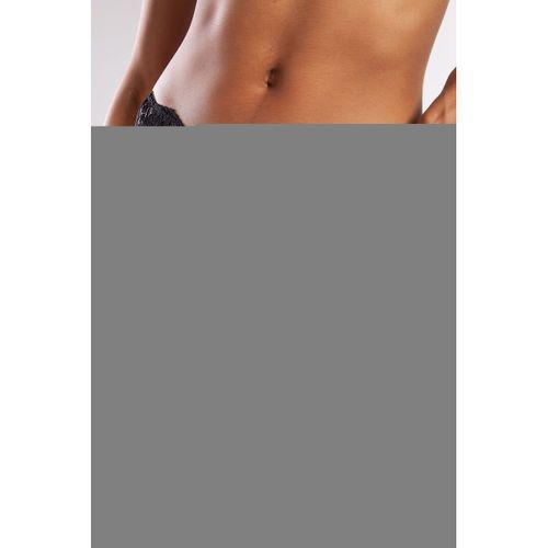 Gcolors Brazillian Külot, Kadın Dantelli Siyah Brezilyan Külot