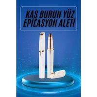 Kaş Bıyık Epilasyon Aleti İnce Uçlu Yüz Için Tüy Alıcı Pilli