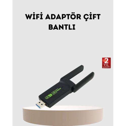 Ultratekno Dual Band Wifi Adaptör – 1200 Mbps, Usb 3.0, Çift Antenli, Geniş Kapsama Alanı Ve Yüksek Hız
