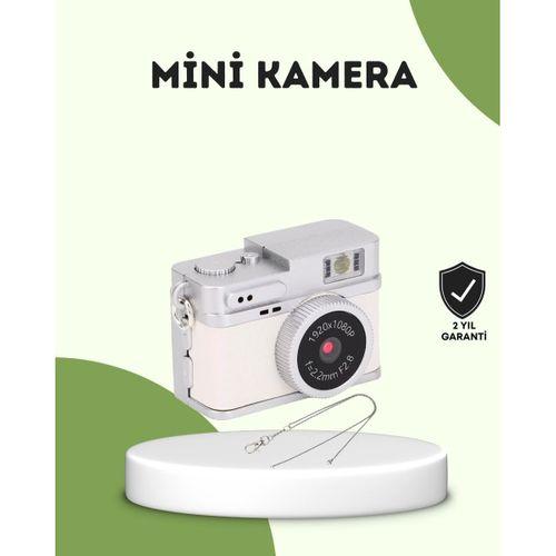 Mini Hd Dijital Kamera 1080p Kordonlu Taşınabilir Retro Model