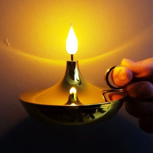 Dekoratif Gold Pilli Mum