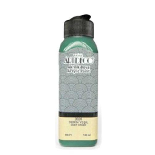 Artdeco Akrilik Boya 140 ml Derin Yeşil