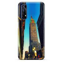 Oppo Realme 7 Kılıf Dünya Mimarisi (6) Silikon Kılıf Empire State