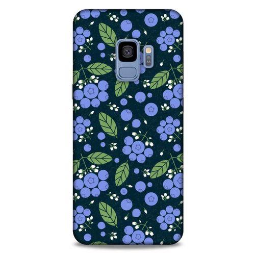 Frutix Blueberry 01 Samsung Galaxy S9 Kılıf Desenli Silikon