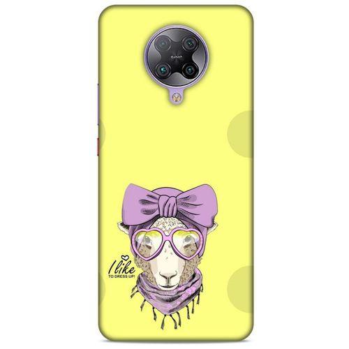 Animax Eşarplı Koyun Xiaomi Poco F2 Pro Kılıf Desenli Silikon