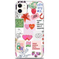 iPhone 11 Kılıf HD Baskılı Kılıf - Keep Fashion + Tam Ekran Koruyucu