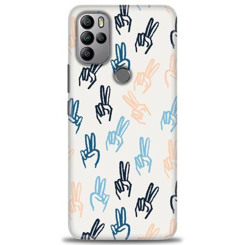 General Mobile GM 21 Pro Kılıf HD Baskılı Kılıf - Tavşan Kulağı + Tam Ekran Koruyucu