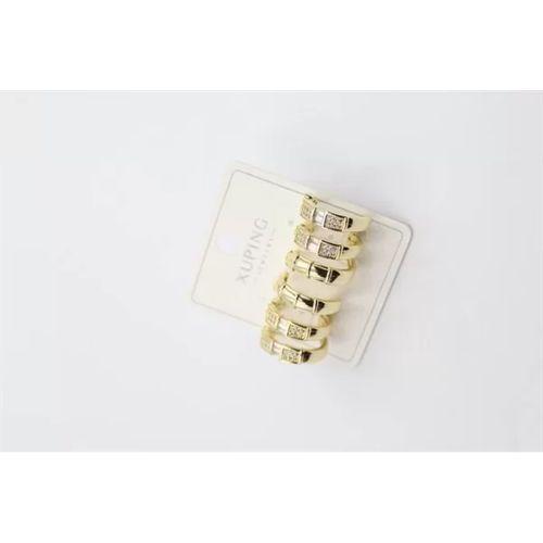 3'lü Halka Küpe - Altın