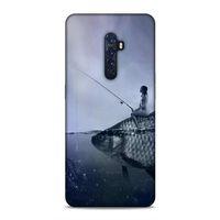 Oppo Reno 2 Kılıf Balikci Kiz Arka Kapak Silikon Koruma Full Koruyucu