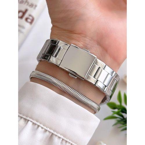 Ferrucci Kadın Kol Saati+Bileklik Özel Seri Çelik Kordon Kararma Renk Atma Yapmaz VS.BLKT.0352