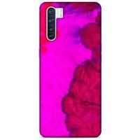 Oppo A91 Uyumlu Kılıf Pembe Delisi (12) Koruyucu Silikon Taş