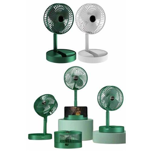 Katlanabilir Teleskopik Şarjlı Fan Masaüstü Soğutucu Vantilatör