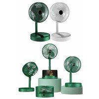 Katlanabilir Teleskopik Şarjlı Fan Masaüstü Soğutucu Vantilatör