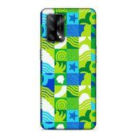 Oppo A74 4G Uyumlu Kılıf Insomnia (46) Core Armor Kılıf Laci Yeşil
