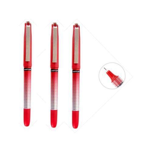 UNİBALL EYE NEEDLE ( 0.5 ) İĞNE UÇLU KALEM ÜÇLÜ KIRMIZI