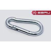 Yaylı Karabina, Çengel, Kanca 8mm - 25 Adet