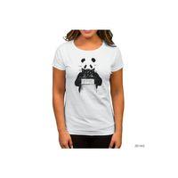 Panda Bad Beyaz Kadın Tişört
