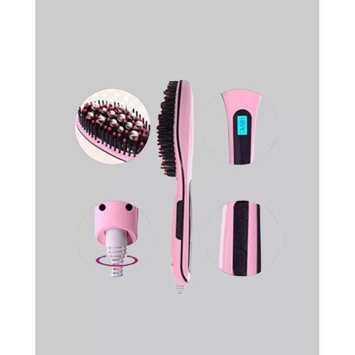 Dijital Ekranlı Seramik Saç Düzleştirici Tarak – 5 Kademeli Isı Ayarı, İyon Kontrollü