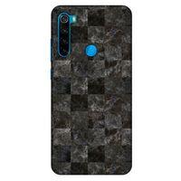 Mermer Desenli (47) Tema Crystal Flex Kılıf Zeytin Xiaomi Redmi Note 8 Kılıf