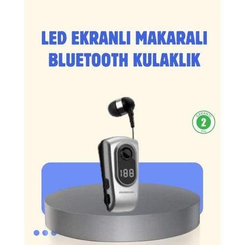Titreşimli Bluetooth Kulaklık – Uzun Pil Ömrü, Dijital Ekranlı Kablosuz Tasarım