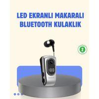 Titreşimli Bluetooth Kulaklık – Uzun Pil Ömrü, Dijital Ekranlı Kablosuz Tasarım
