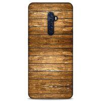 Lopard Oppo Reno 2 Uyumlu Kılıf Wood'X (16) Kalın Kılıf Desenli