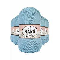 5 Adet Pırlanta Amigurumi El Örgü İpi Yünü Azur 10482