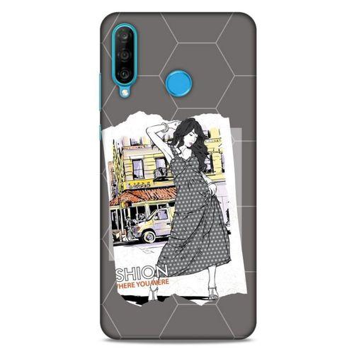 Sokak Modası 23 Huawei P30 Lite Kılıf Desenli Silikon