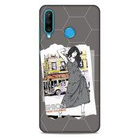 Sokak Modası 23 Huawei P30 Lite Kılıf Desenli Silikon