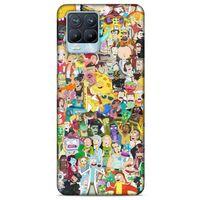 Realme 8 Pro Uyumlu Kılıf Rick And Morty (36) Glitter Kılıf Cop Morty