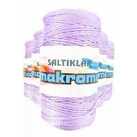 5 Adet Polyester Makrome İpi 3200 Lila 100 gr