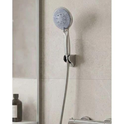 Çok Fonksiyonlu 4 Kademeli El Duşu Seti Spiral Hortumlu Banyo Duş Başlığı