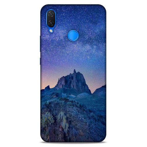 Lopard Huawei Psmart 2019 Uyumlu Kılıf Gece'S (40) Fit Silikon Kılıf Mavi Gece